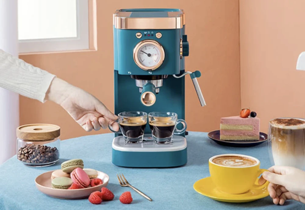 combination coffee and espresso machine with grinder