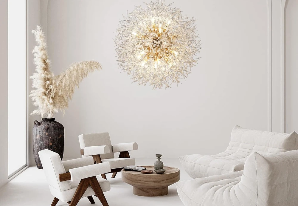 urban globe radial chandelier