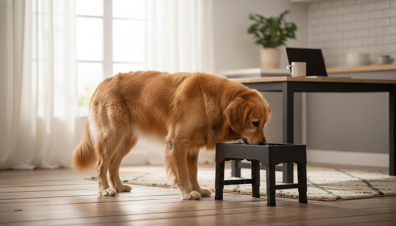 Best Adjustable Elevated Slow-Feeder Bowls for Large Dogs