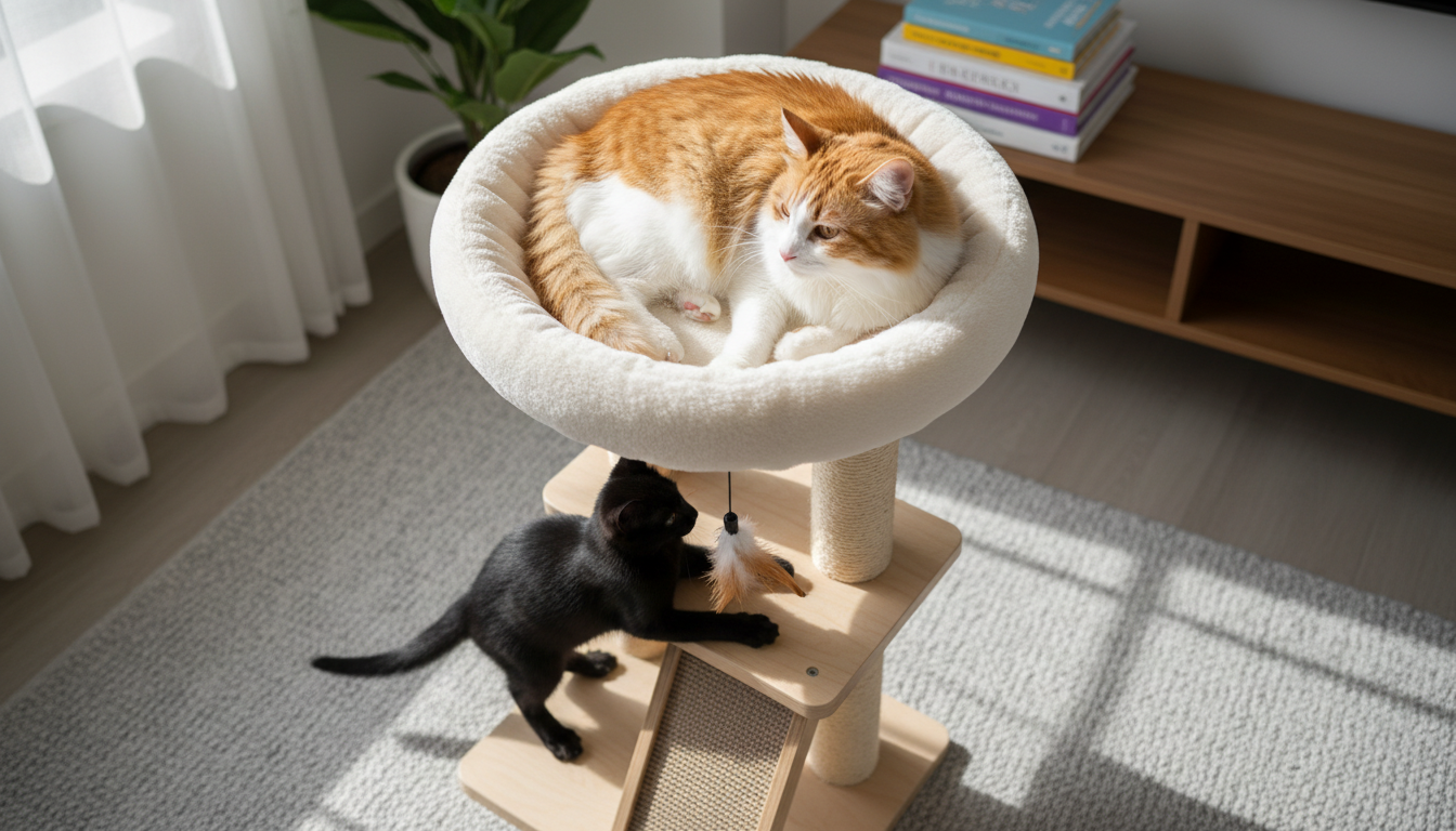Cat Tree Perch Safety: Best Size & Weight Guidelines