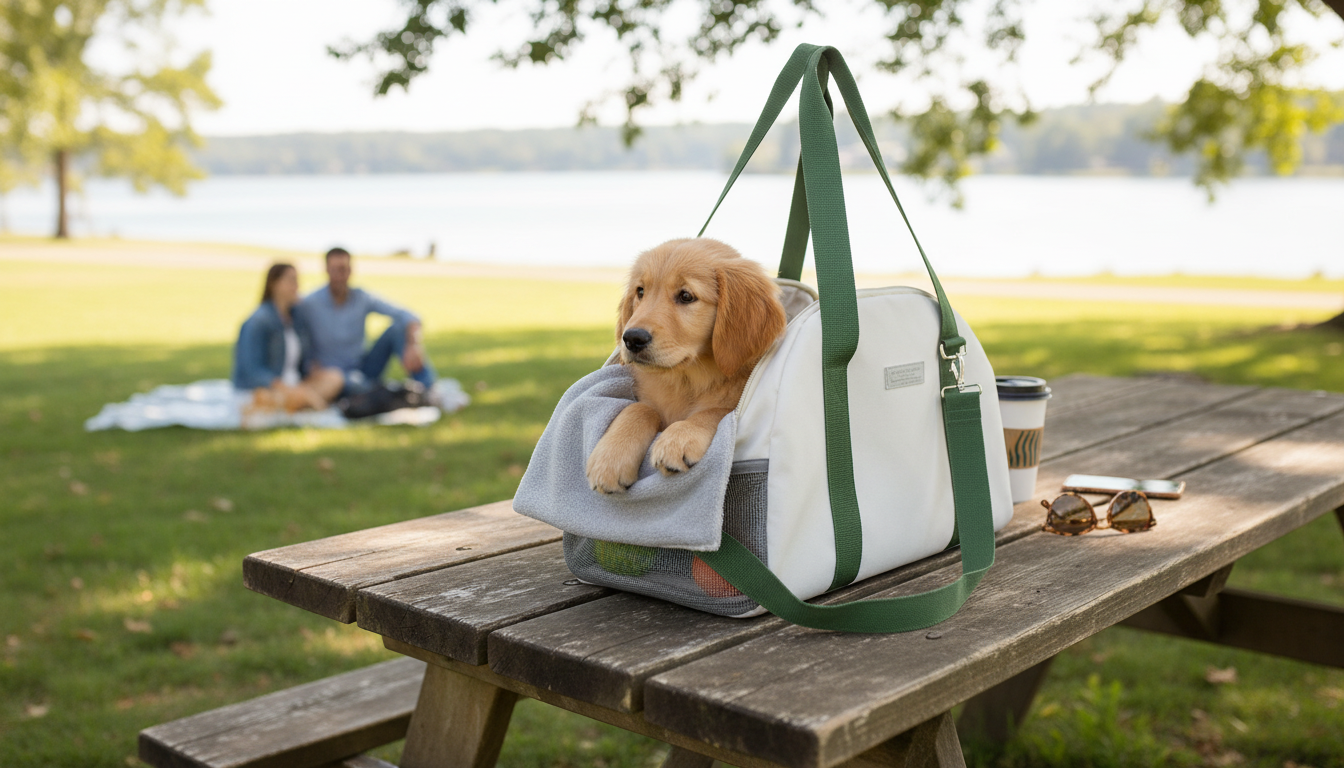 Breathable Shoulder Pet Carrier for Quick Trips