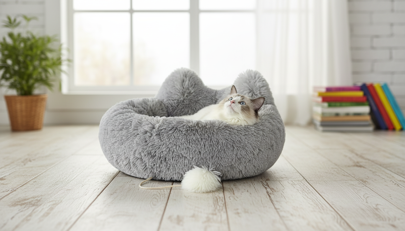 Calming Bed for Small Dogs & Kittens: Size, Fit, Care