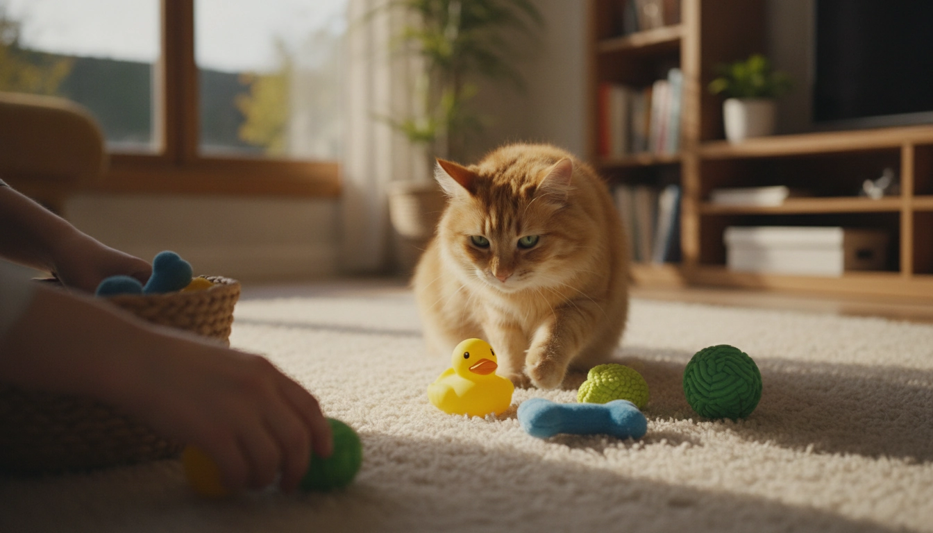 Can Cats Use Squeaky Dog Toys? Safety Tips & FAQs