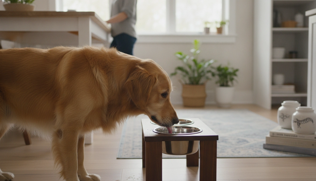 Elevated Bowls for Large Dogs: What Vets Suggest
